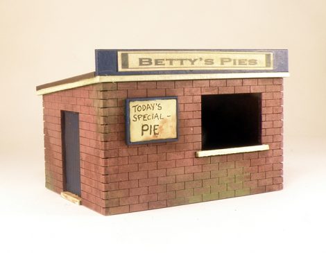 Bettys Pie Hut - wargaming scenic