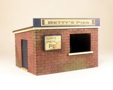 Bettys Pie Hut - wargaming scenic