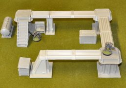 Refinery Starter Overhead Pipelines