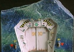 Airlock in Rock Face