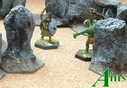 Single Hex' Pillars x2