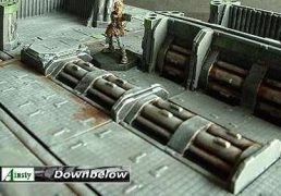 6cm x 3cm Pipe Section x3