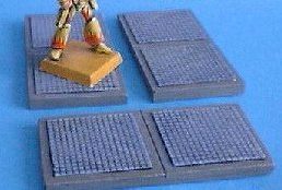 6cm x 3cm 'A' Pattern Floor Tile x3