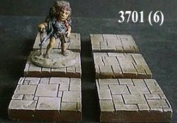 3cm x 3cm Dungeon Paved Floor x6