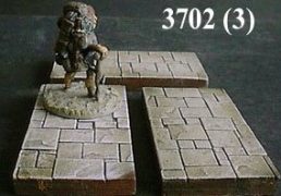 3cm x 6cm Dungeon Paved Floor x3