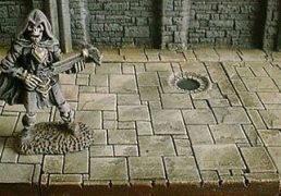 6cm x 6cm Dungeon Flooor with Small Hole Opening x2