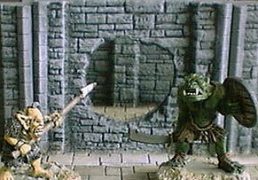 6cm Dungeon Wall with Central Hole