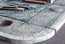 Textured Footpath 90 Degree Corner x4