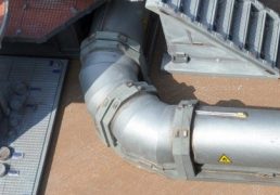 6cm Curved Pipe x2