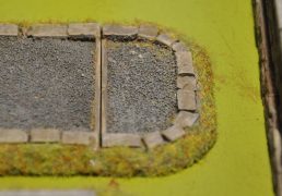 Cemetery Cinder Pathway End Piece x2