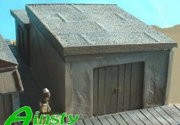 Plastered Shack with Flat Roof