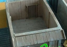 Wooden Shack Body (no roof)