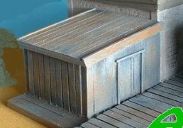 Wooden Shack Outhouse