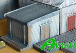 Corrugated Iron Outhouse