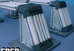 6cm x 6cm Pipeline Tower Riser