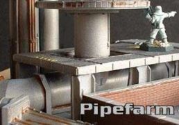 Small Upright Pipe x2