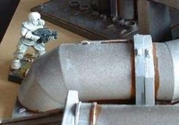 6cm Pipe into Ground
